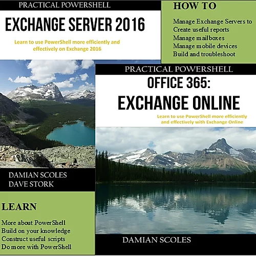 Exchange Online PowerShell book covering real world scenarios
